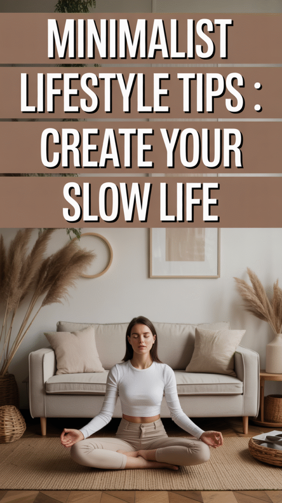 Minimalist Lifestyle & Slow Living: Digital Detox Tips for a Balanced ...