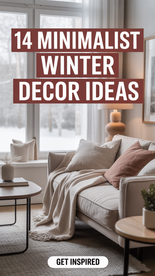 14 Minimalist Winter Vibe Decor Ideas for a Calm, Clean Aesthetic You