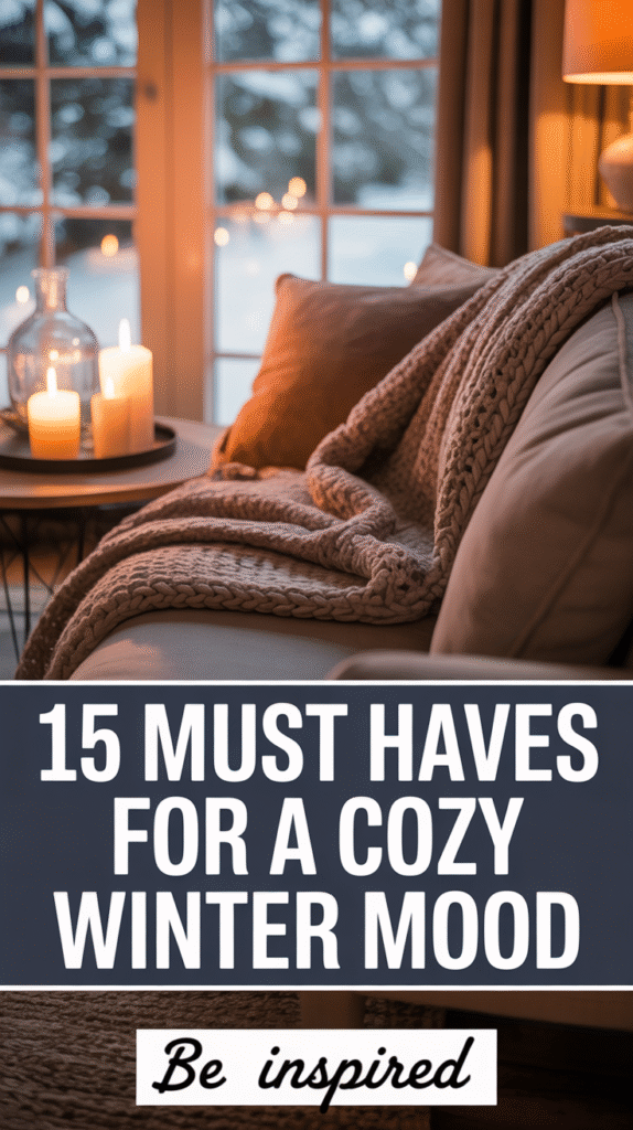 Curated visual reference: Cozy Winter Scandinavian Living Reference: 15 Must Haves To Achieve A Cozy Winter Aesthetic This