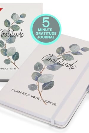 Gratitude Journal for Women – 5 Minute Journal for Happiness, Positivity, Affirmation, Inspirational, Manifestation, & Self Care – Undated Planner Guided with Prompts Daily