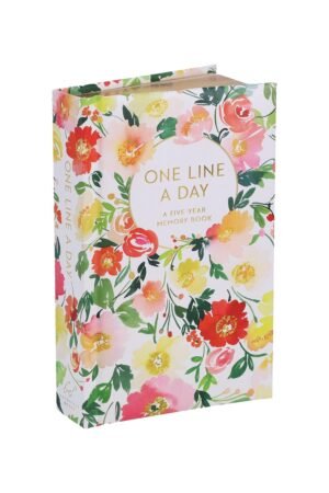 Floral One Line a Day: A Five-Year Memory Book