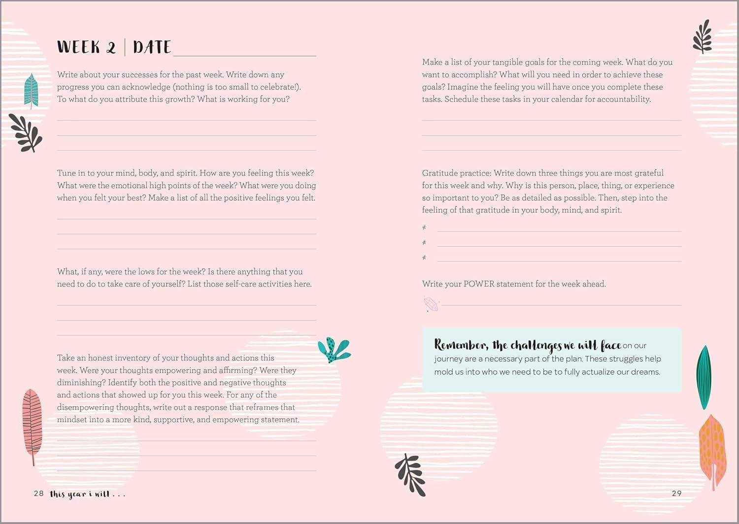 Designing Our Year: A Review of *This Year I Will…*