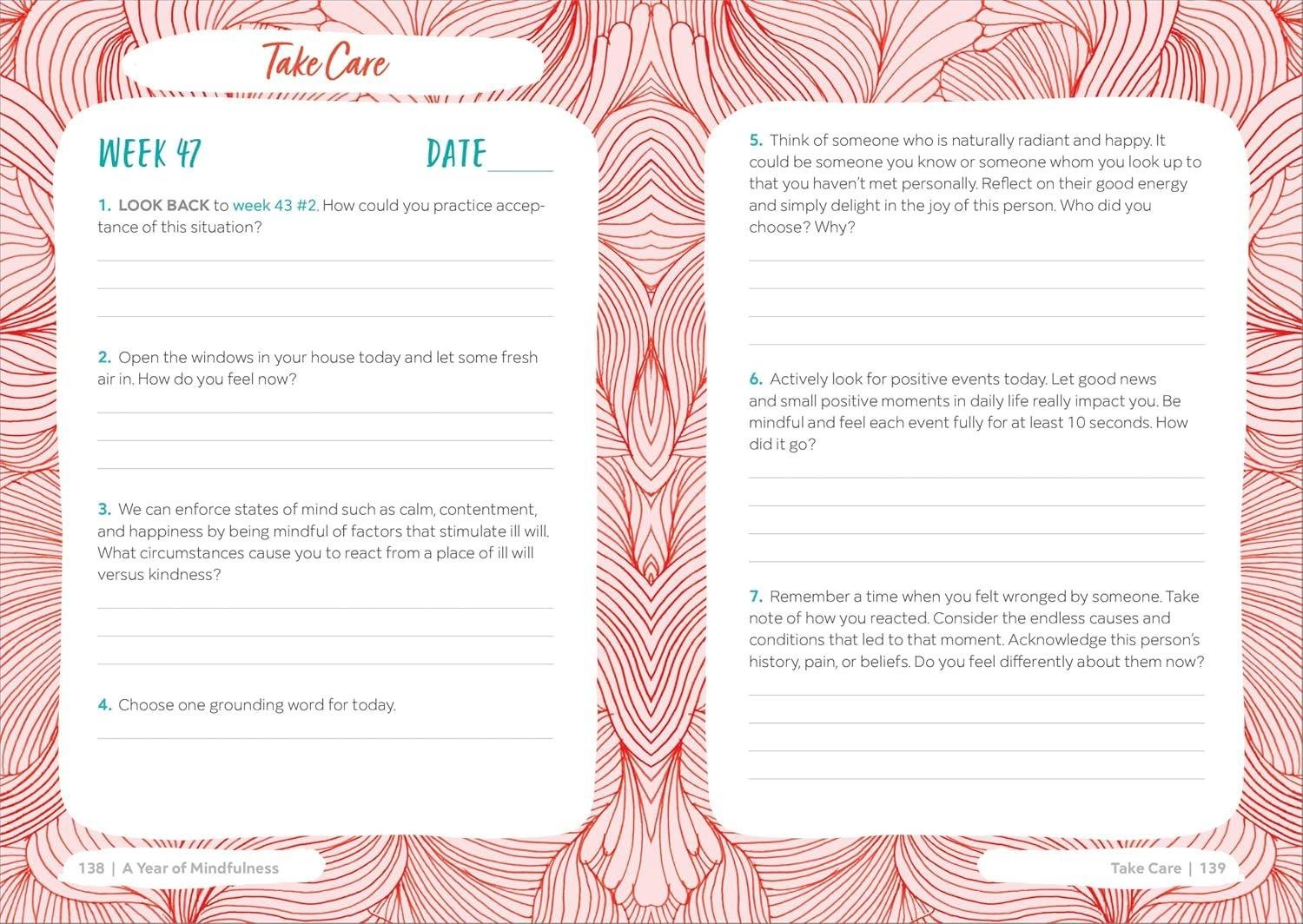 Our Year With 'A Year of Mindfulness' Journal