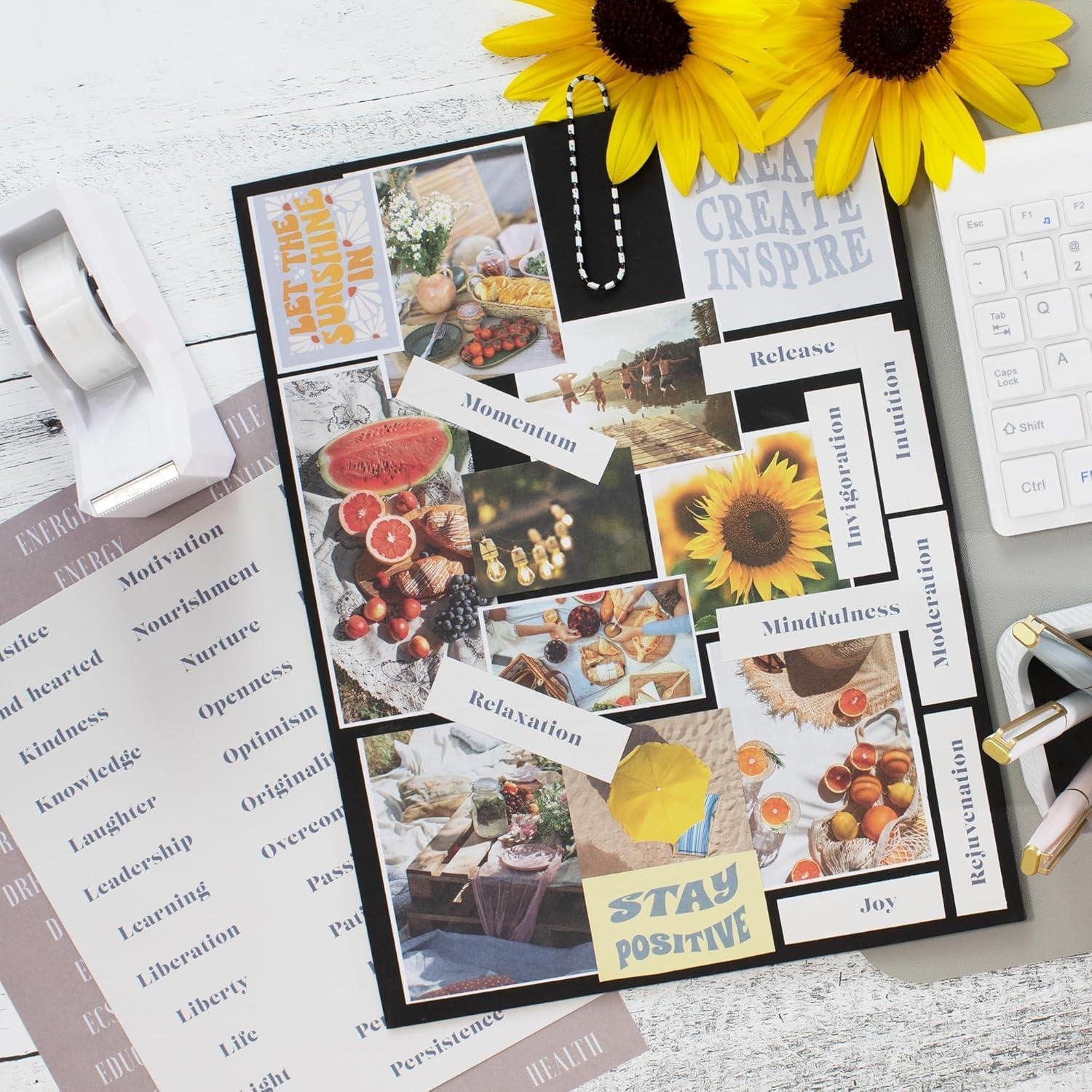 We Tried This Vision Board Book & We're Obsessed