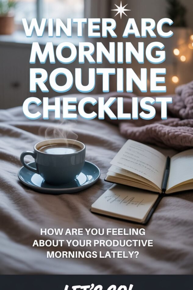 Winter Morning Routine Pinterest Winter Arc Morning Routine Checklist: How Are You Feeling About Your ...
