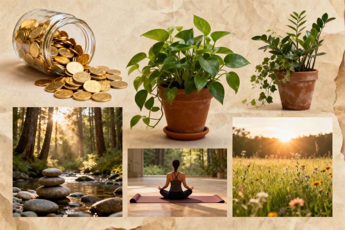 Vision Board Themes For Manifesting Abundance While Staying Grounded And Chill