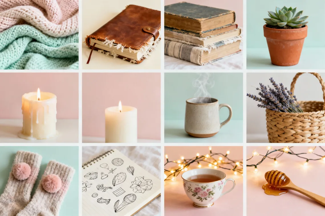 Vision Board Ideas: 12 Cozy Aesthetic Concepts to Embrace Slow Living and Self-Improvement