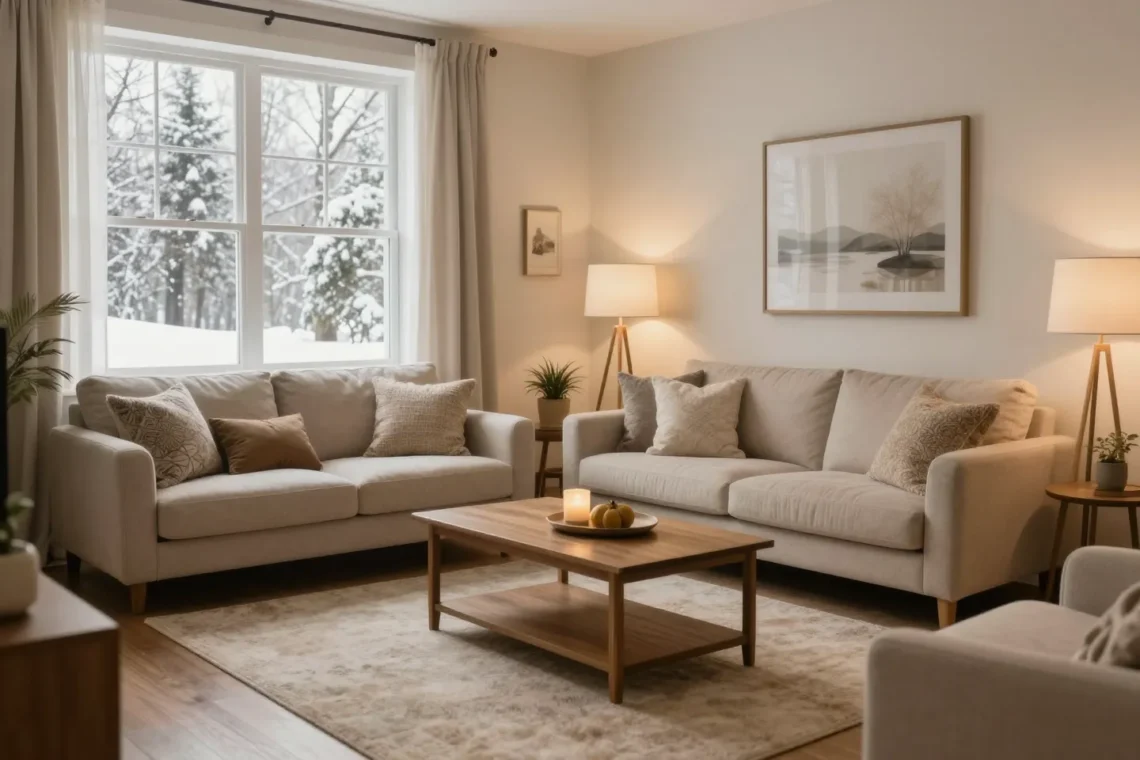 ​Cozy Winter Aesthetic on a Budget That Still Feel Warm and Inviting