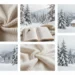 ​Cozy Winter Aesthetic Mood Board: Soft Textures for a Dreamy Winter Mood Aesthetic