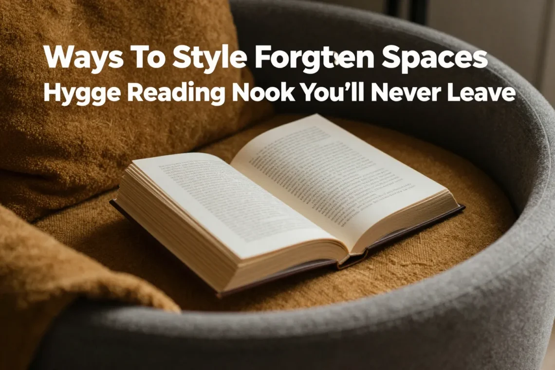 10 Ways To Style Forgotten Spaces Into Cozy Hygge Reading Nooks You’ll Never Leave
