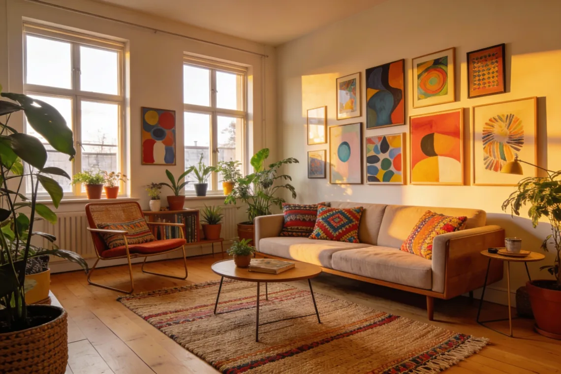 10 Eclectic Living Room Ideas With a Scandinavian Twist You’ll Obsess Over