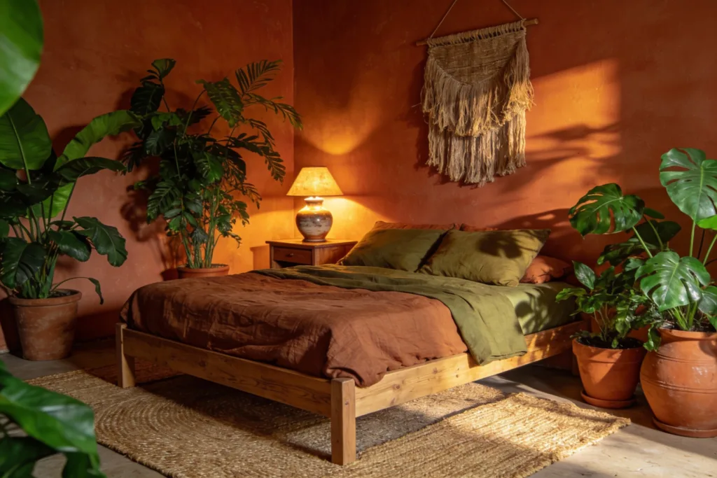 15 Earthy Bedroom Decor Ideas That’ll Make You Feel Grounded (In a Good Way)