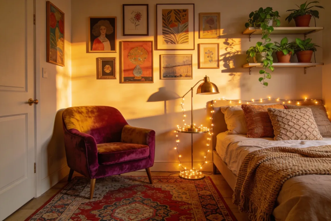 15 Cozy Bedroom Ideas | Eclectic Decor For Small Spaces That Feel Surprisingly Luxe