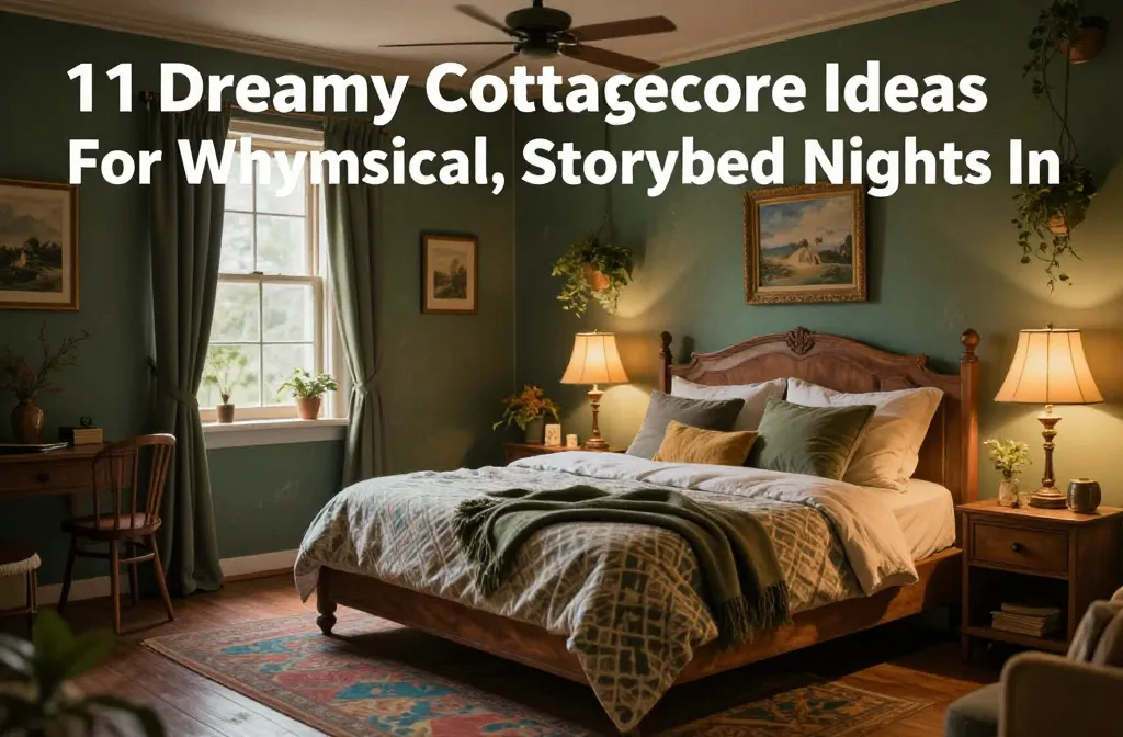 11 Dreamy Cottagecore Bedroom Ideas For Whimsical, Storybook Nights In