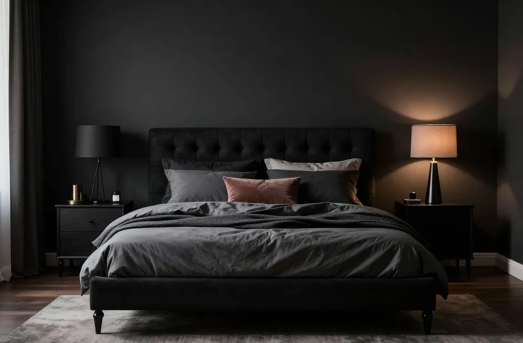 How To Create A Dark Bedroom Aesthetic Using Black Furniture for a Chic Look