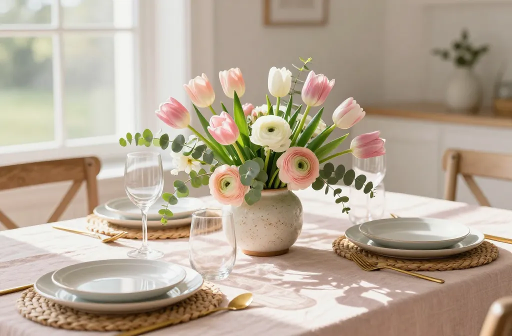 Spring Table Decor Guide | the Perfect Spring Tablescape to Brighten Your Cozy Home Instantly