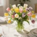 12 Spring Table Decor Ideas | Floral Spring Table Centerpieces for a Joyful Easter