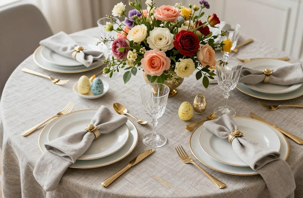 15 Luxe Easter Table Decor for Your Glam Brunch