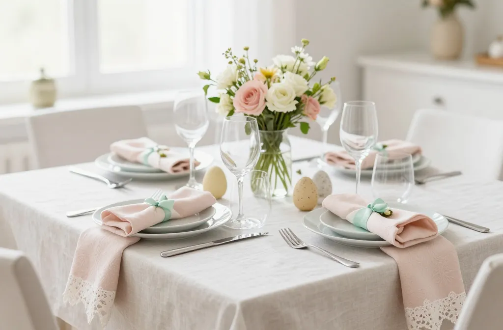 15 Romantic Easter Table Decorations for a Sweet Brunch for Two!