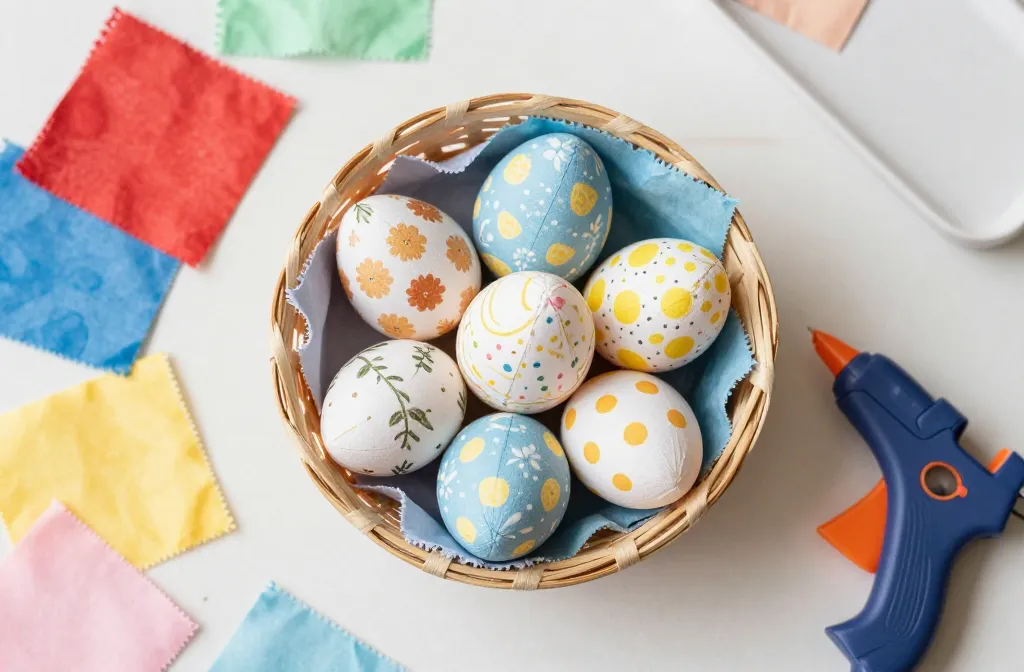 5 No-Sew Easter Diy Crafts for Fabric Lovers Without a Machine