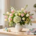 14 Spring Decorating Ideas for the Home with Elegant Easter Floral Arrangements