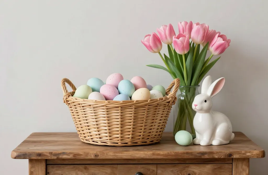 9 Spring Decorating Ideas for the Home for Farmhouse Easter Charm