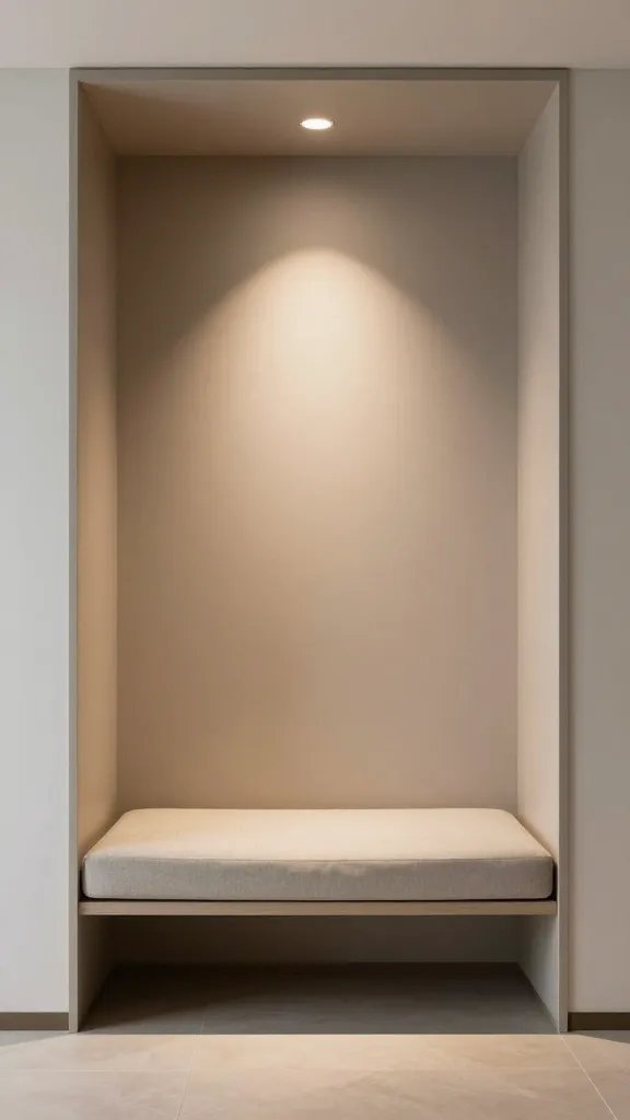 Inviting modern reading nook