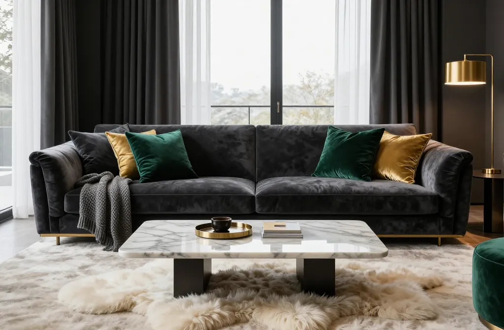 Steal These Modern Luxury Living Room Ideas for an Opulent Styled Home