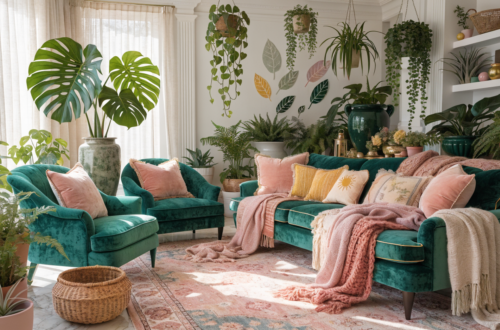 Spring Living Room Decor Ideas for Renters Who Love Maximalism Unleashed