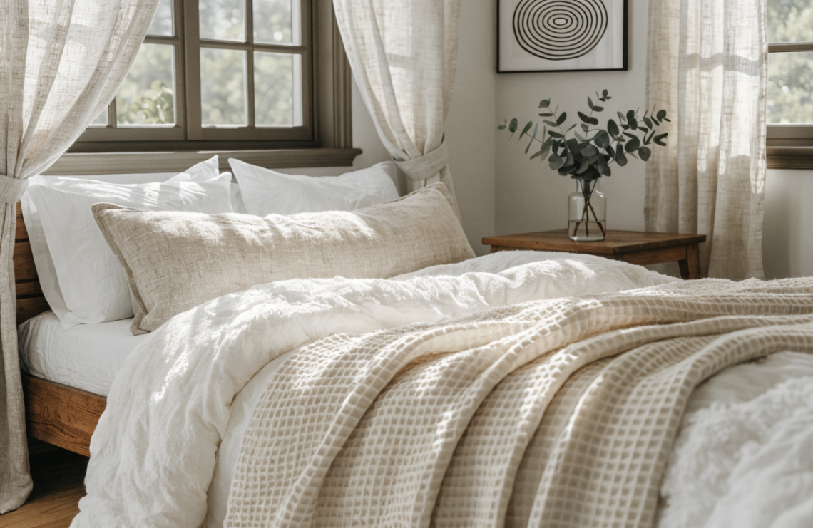 Transform Your Space: 10 Spring Bedroom Refresh Ideas Using Only Textiles and Art