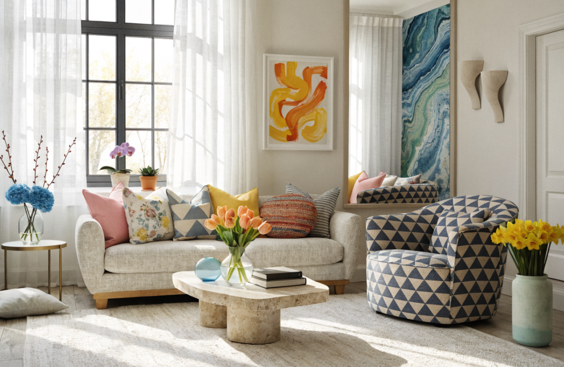 Spring Styling Ideas for a Bright, Character-Filled Home: Fresh & Fun