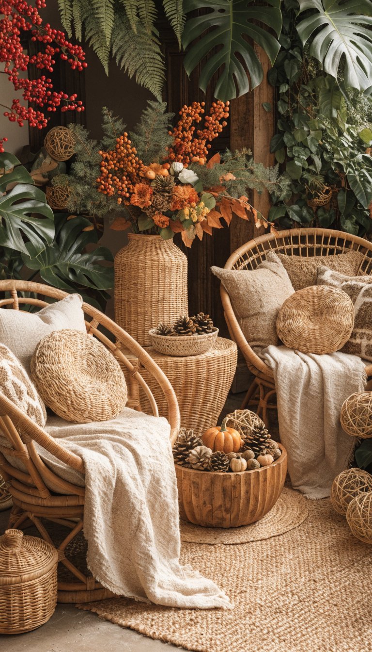 Removable spring wallpaper bold focal wall detail