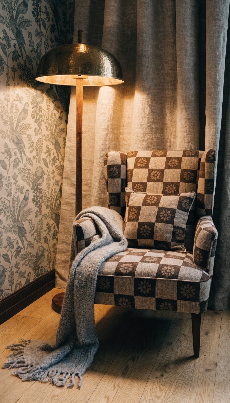 Glass coffee table reflecting natural daylight