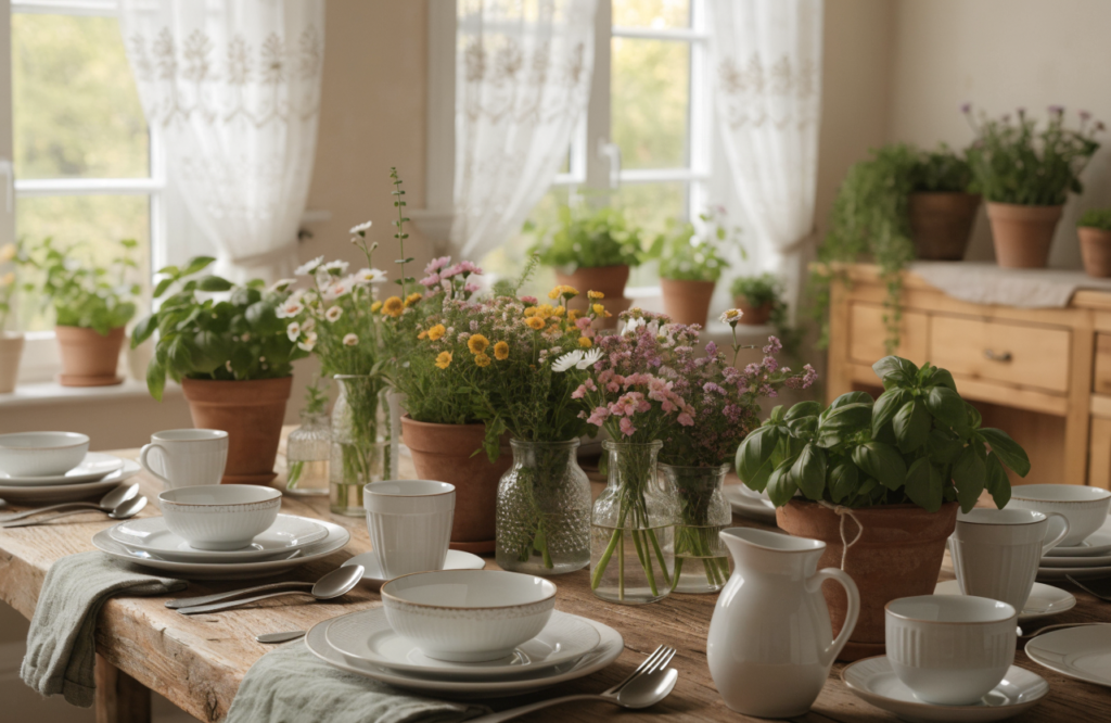 12 Spring Table Decorating Ideas for Cozy Cottage Dining Rooms That'Ll Make Guests Swoon