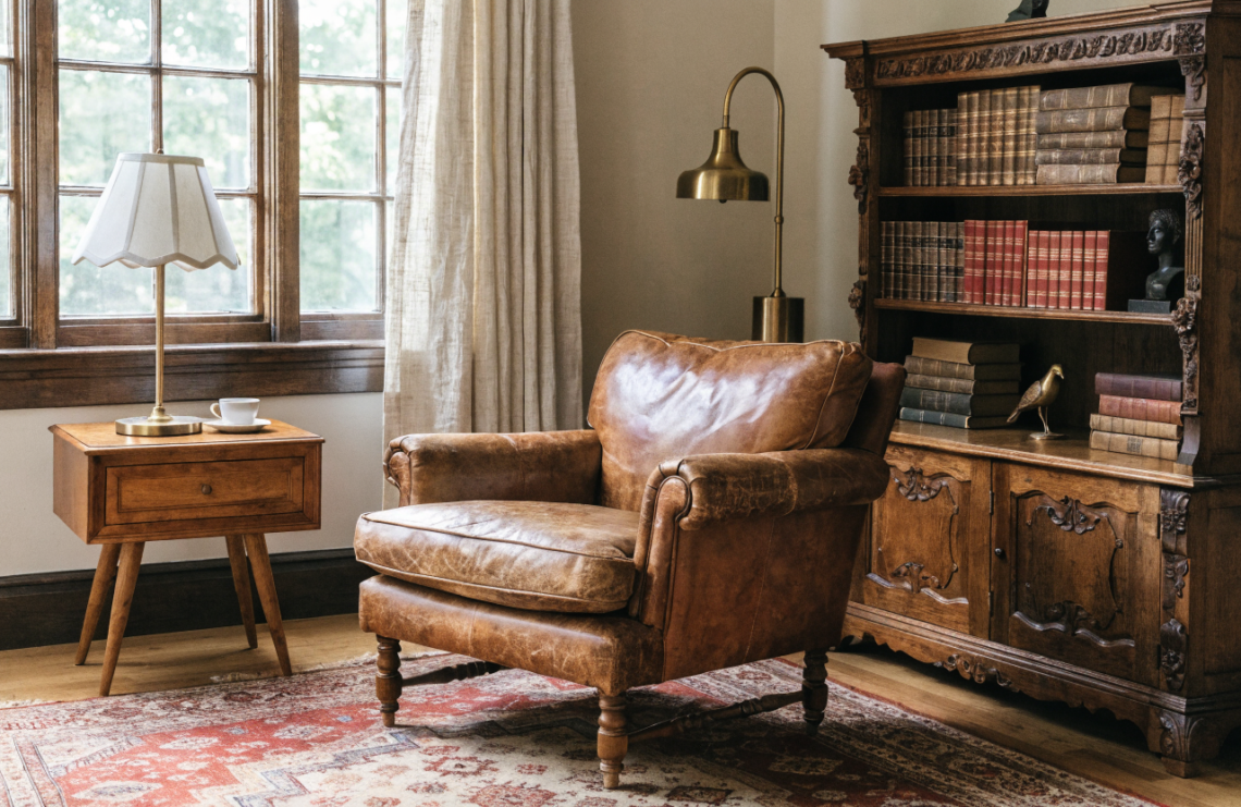 15 Vintage Home Decor Ideas That Make Thrifted Finds Look Intentional