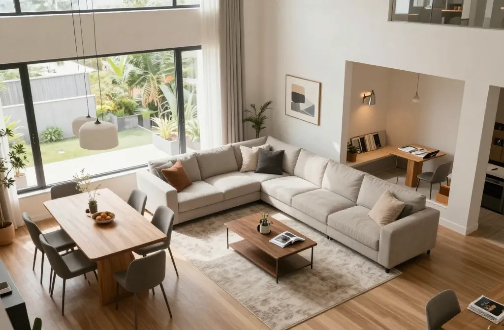 How to Arrange Furniture with an Open Concept Floor Plan Like a Pro