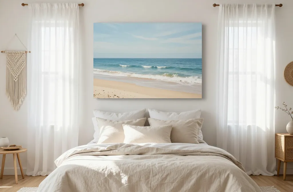 Cozy Bedroom Wall Decor Ideas Above Bed with Summer Vibes That Pop