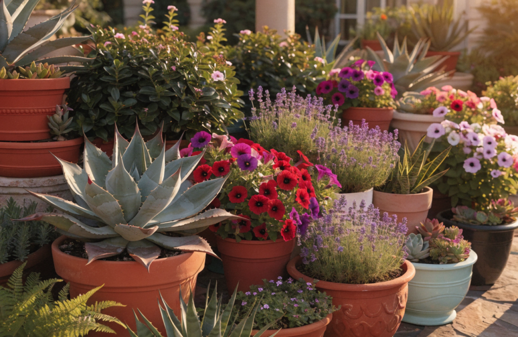 Transform Your Patio How to Create a Lush Outdoor Oasis with Potted Plants