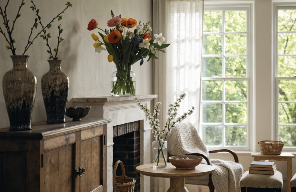 12 Simple Living Spring Decorating Ideas That Give Your Home That Serene, Clutter-Free Calm You Crave