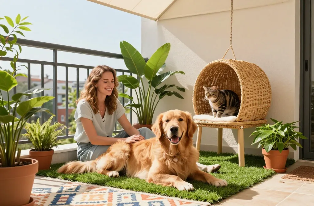 Transform Your Space: 15 Pet‑Friendly Small Balcony Ideas