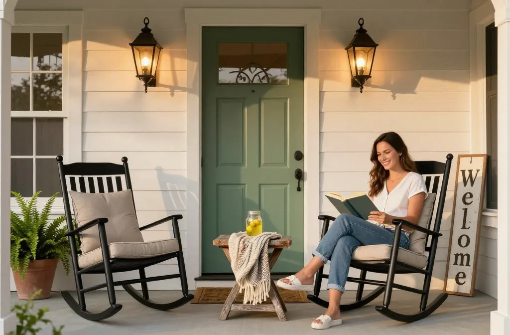 12 Modern Farmhouse Front Porch Decor Ideas for Charm You'Ll Love