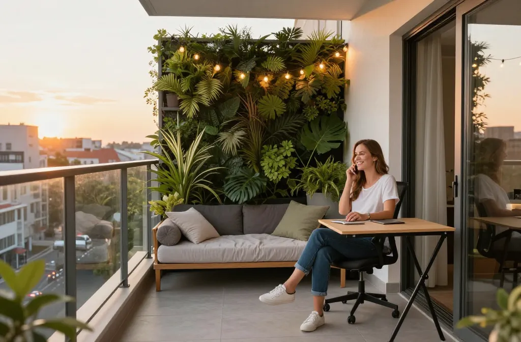 15 Balcony Ideas for Studio Dwellers Who Need a Second Room – Genius!