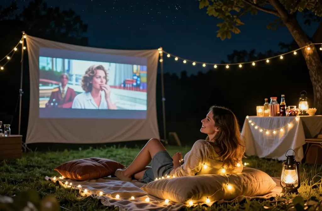 10 Patio Ideas for Movie Nights Under the Stars You’Ll Love