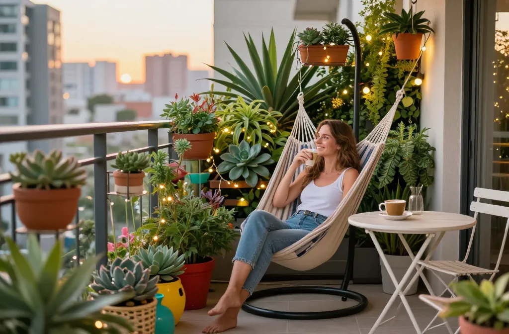 15 Balcony Ideas for City Dwellers Who Miss Having a Yard – Tiny Space Magic