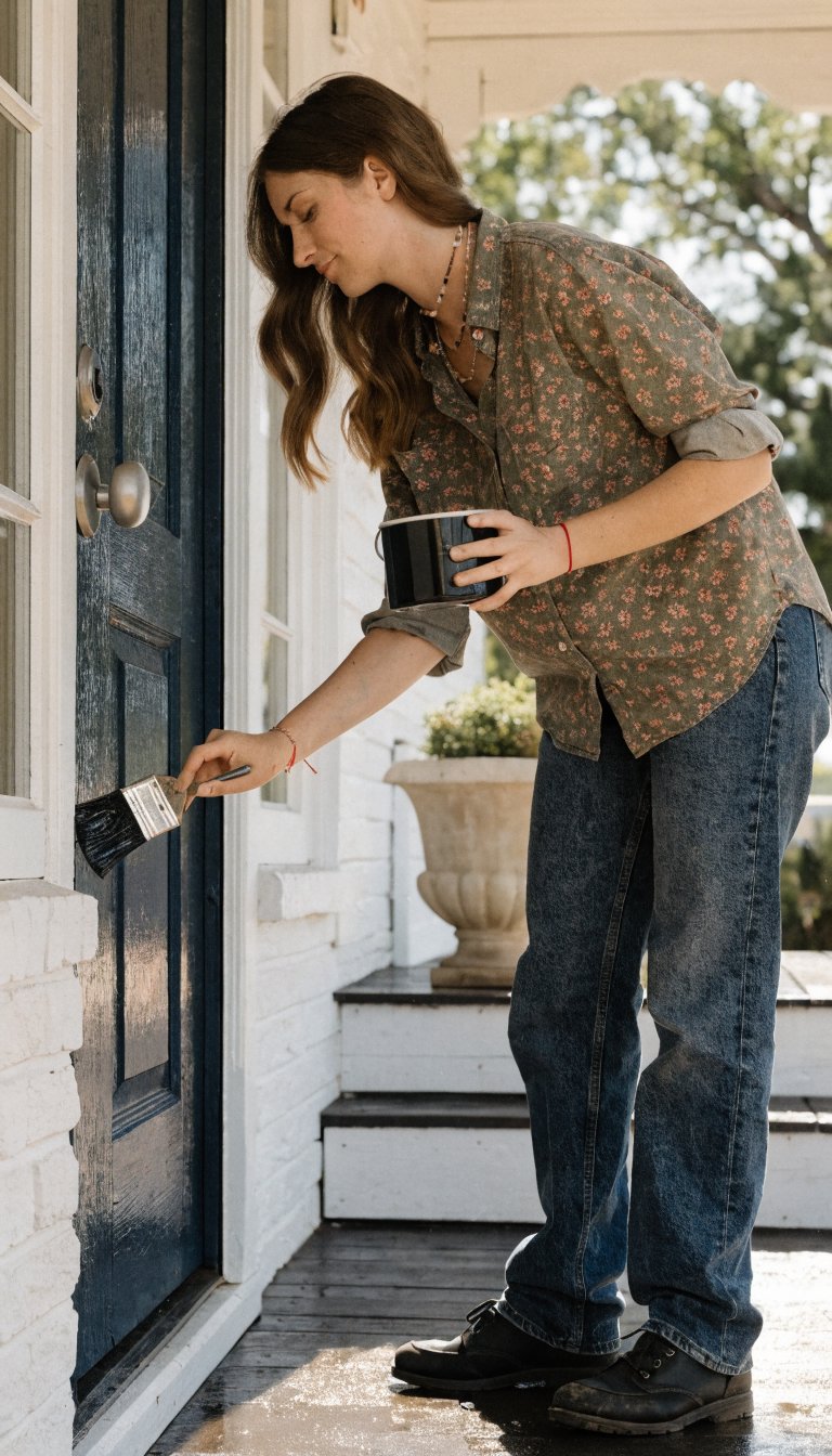 Close-up: weatherstripping reveal, sunlight streaming through immaculate glass