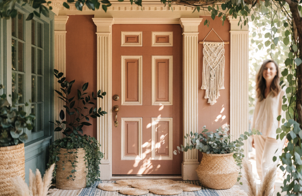 How to Decorate Your Front Door with a Boho Vibe for Everyone