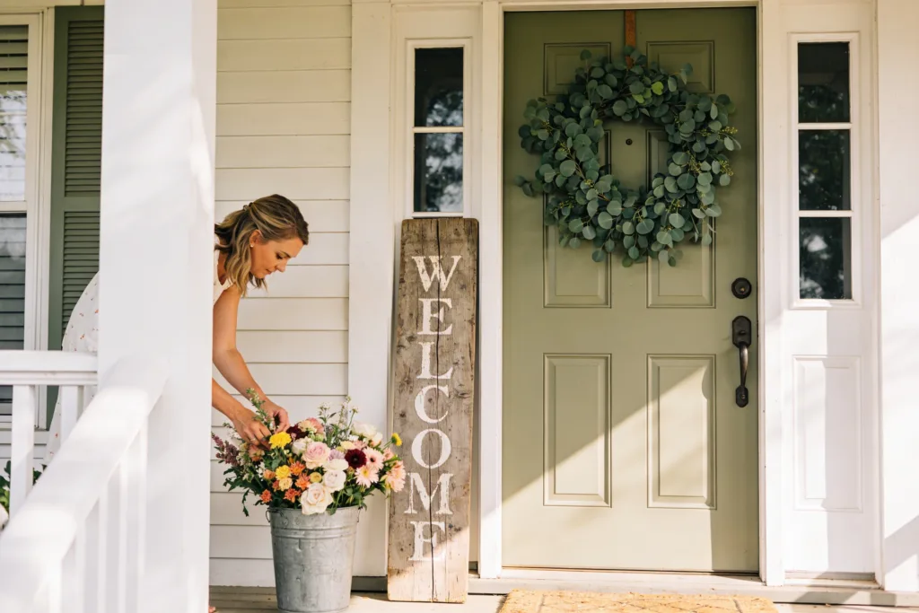 15 Farmhouse Door Decor Ideas for Summer That Wow