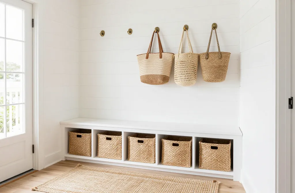 15 Coastal Entryway Ideas: Sand-Proof, Clutter-Free Drop Zones