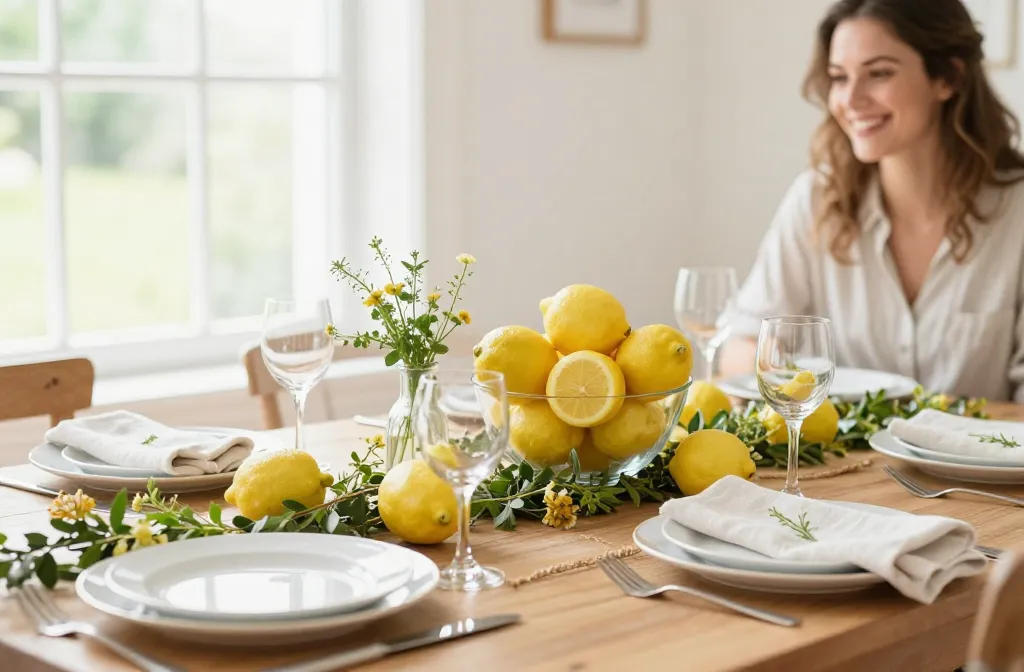 15 Unique Lemon Table Decor Ideas That Spark Joy
