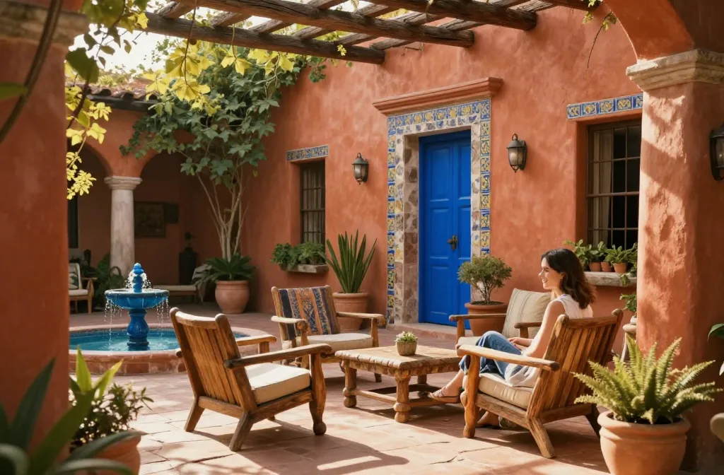 15 Ideas for a Mexican Garden Hacienda Style Patio Unleashed